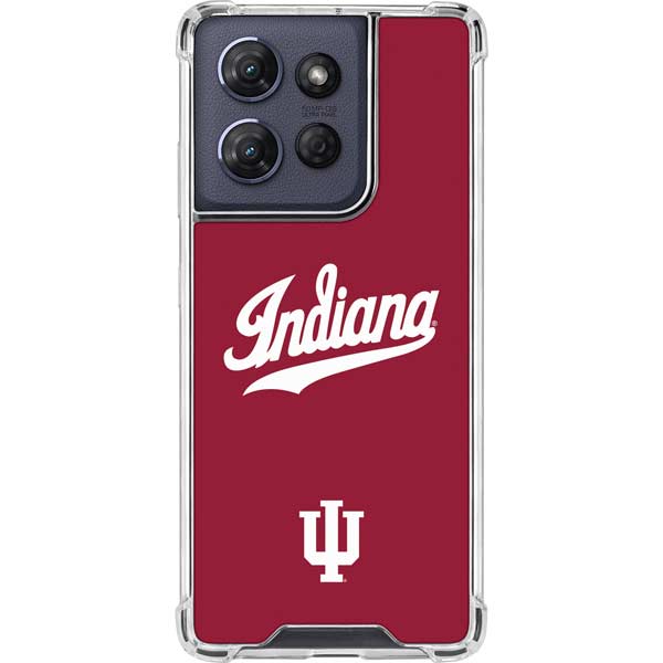 Indiana University IU Hoosiers Moto G 5G (2025) Clear Case