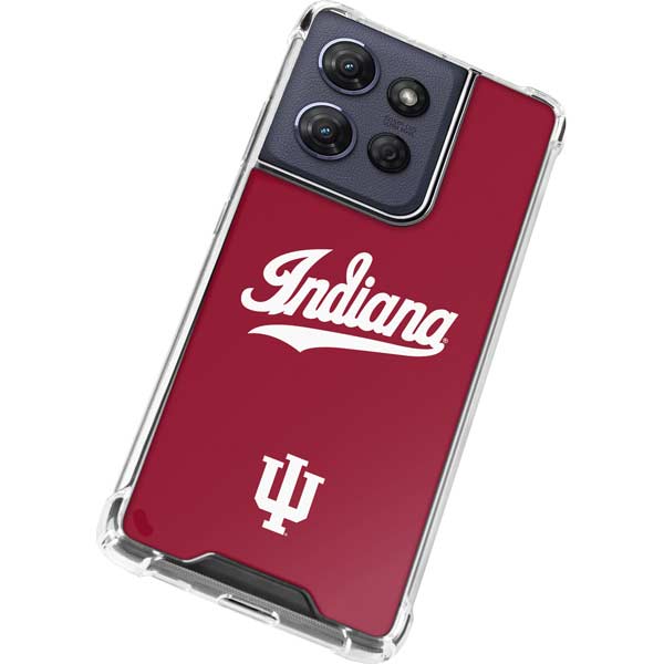 Indiana University IU Hoosiers Moto G 5G (2025) Clear Case