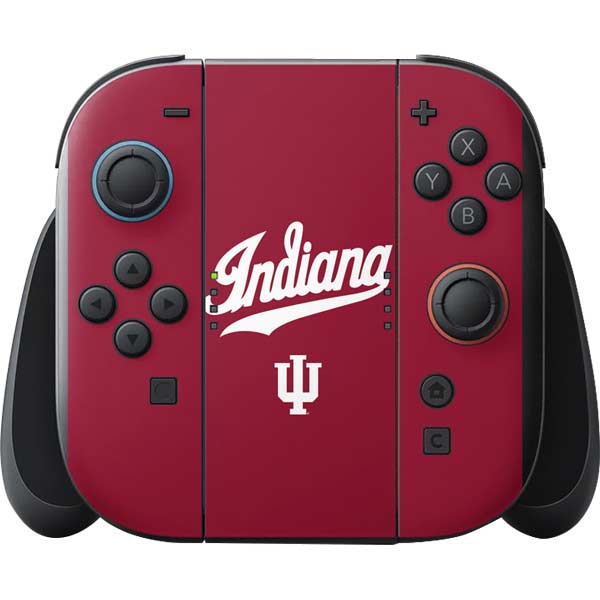 Indiana University IU Hoosiers Nintendo Switch 2 (2025) with Joy-Con Skin