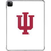 Indiana University IU Logo White iPad Pro 11in (2024) Clear Case