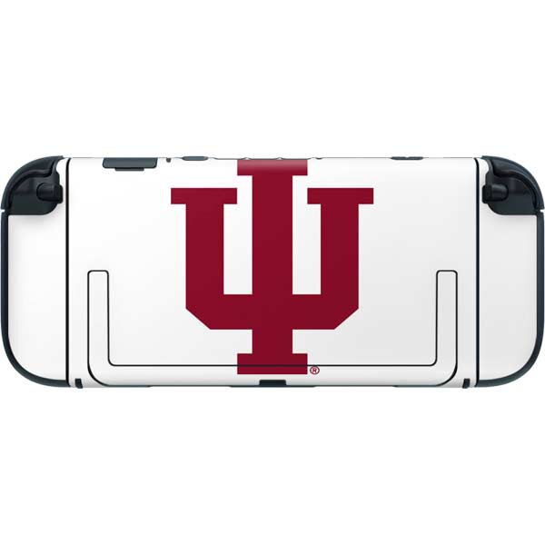 Indiana University IU Logo White Nintendo Switch 2 (2025) with Joy-Con Skin