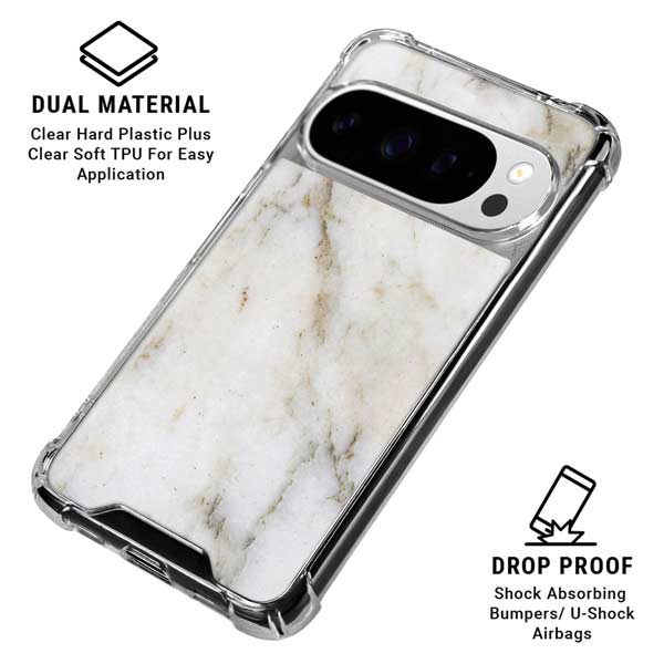 Ivory Taupe Google Pixel 10 Pro XL Clear Case