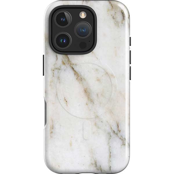 Ivory Taupe iPhone 16 Pro Magsafe Impact Case