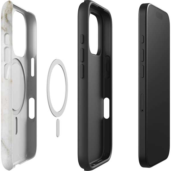 Ivory Taupe iPhone 16 Pro Magsafe Impact Case
