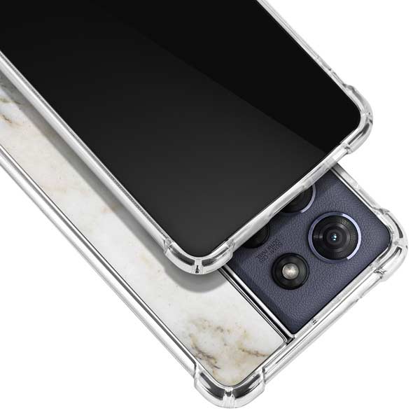 Ivory Taupe Moto G Power 5G (2025) Clear Case