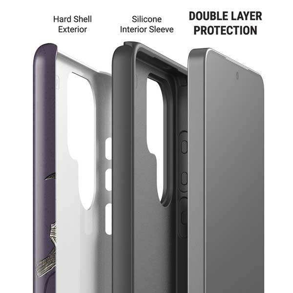 Disney The Nightmare Before Christmas Jack and Sally Art Galaxy S26 Ultra Impact Case