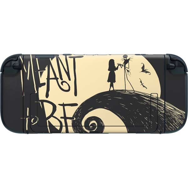 Disney The Nightmare Before Christmas Jack and Sally Meant to Be Nintendo Switch 2 (2025) with Joy-Con Skin