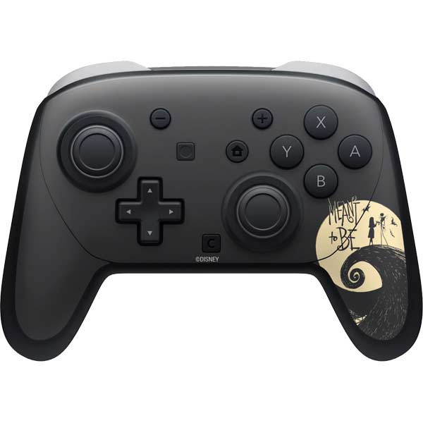 Disney The Nightmare Before Christmas Jack and Sally Meant to Be Nintendo Switch 2 (2025) Pro Controller Skin