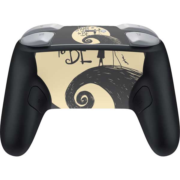 Disney The Nightmare Before Christmas Jack and Sally Meant to Be Nintendo Switch 2 (2025) Pro Controller Skin