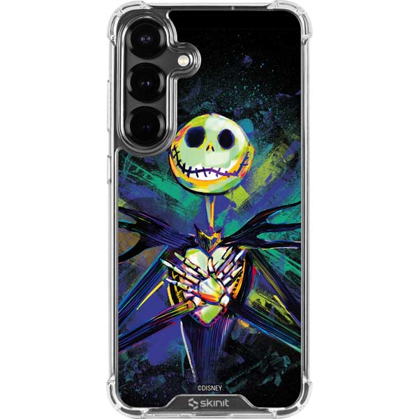 Disney The Nightmare Before Christmas Jack Skellington Art Galaxy S26 Clear Case