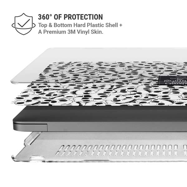 Disney The Nightmare Before Christmas Jack Skellington Pattern MacBook Pro 14in (2021-24) Case plus Skin