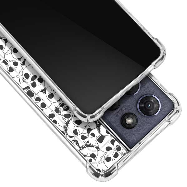 Disney The Nightmare Before Christmas Jack Skellington Pattern Moto G Power 5G (2025) Clear Case