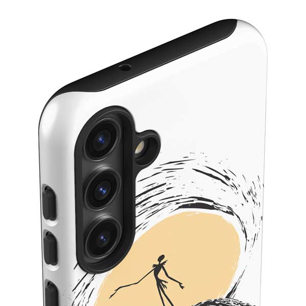 Disney The Nightmare Before Christmas Jack on Spiral Hill Art Galaxy S25 Plus Impact Case