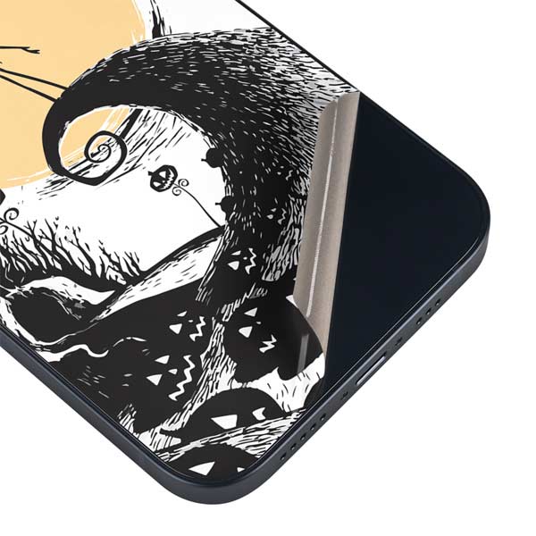 Disney The Nightmare Before Christmas Jack on Spiral Hill Art iPhone 15 Skin