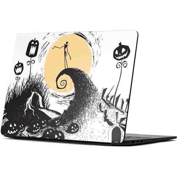 Disney The Nightmare Before Christmas Jack on Spiral Hill Art Surface Laptop 7 15in Skin