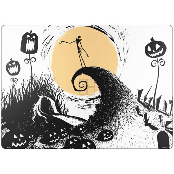 Disney The Nightmare Before Christmas Jack on Spiral Hill Art Surface Laptop 7 15in Skin