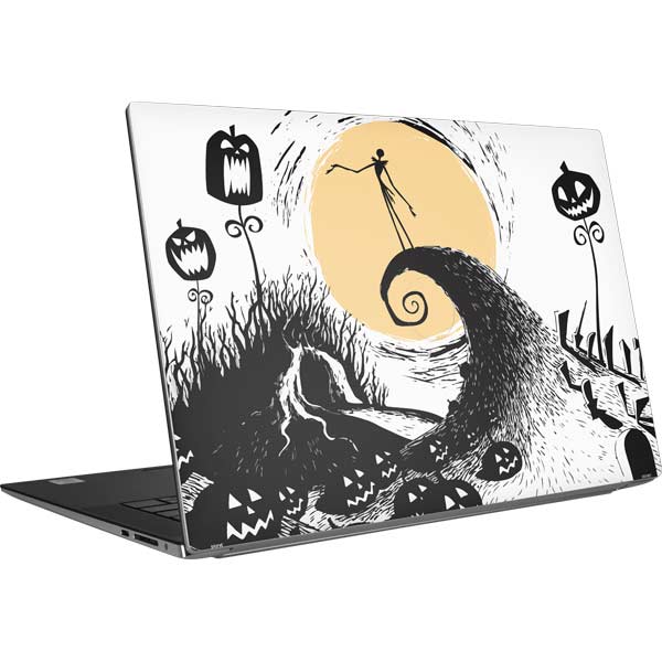 Disney The Nightmare Before Christmas Jack on Spiral Hill Art Dell XPS Skin