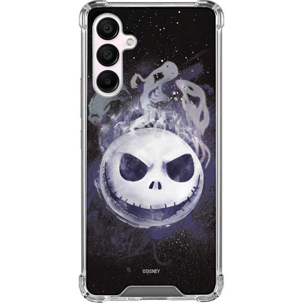 Disney The Nightmare Before Christmas Jack Skellington Face Art Galaxy A16 5G Clear Case