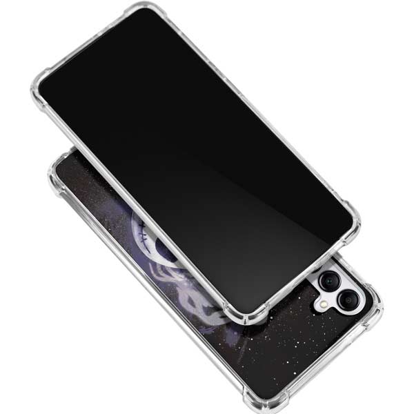 Disney The Nightmare Before Christmas Jack Skellington Face Art Galaxy A16 5G Clear Case