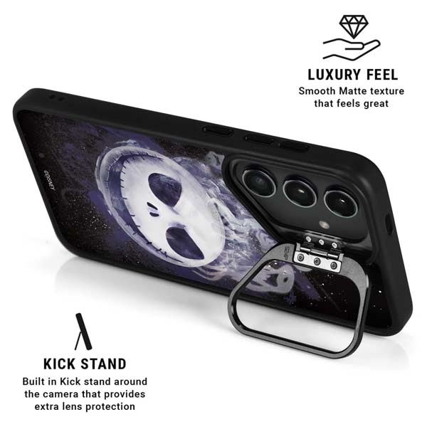 Disney The Nightmare Before Christmas Jack Skellington Face Art Galaxy S25 Plus Kickstand Case