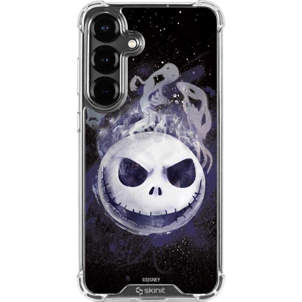 Disney The Nightmare Before Christmas Jack Skellington Face Art Galaxy S26 Plus Clear Case