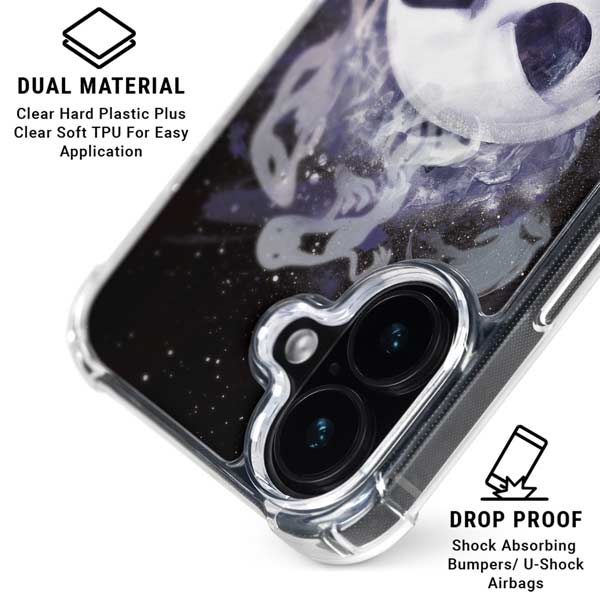 Disney The Nightmare Before Christmas Jack Skellington Face Art iPhone 16 MagSafe Case
