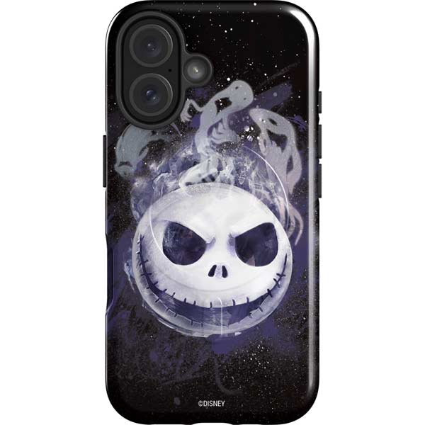 Disney The Nightmare Before Christmas Jack Skellington Face Art iPhone 16 Magsafe Impact Case