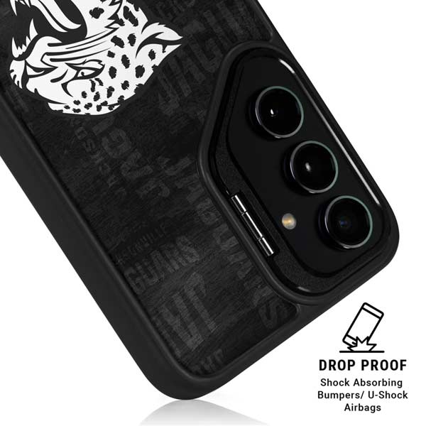 NFL Jacksonville Jaguars Black & White Galaxy S26 Ultra Kickstand Case