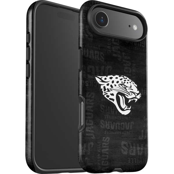 NFL Jacksonville Jaguars Black & White iPhone 17 Air Impact Case