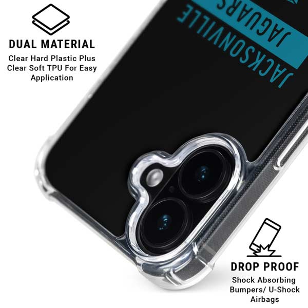 NFL Jacksonville Jaguars Black Performance Series iPhone 17 MagSafe Case