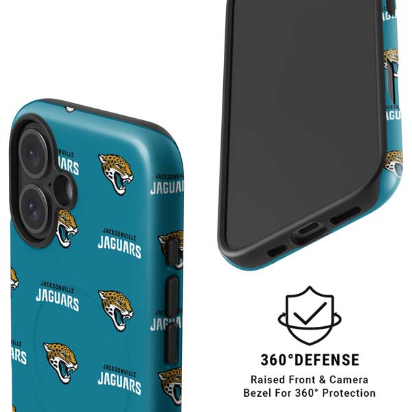 NFL Jacksonville Jaguars Blitz Series iPhone 16 Magsafe Impact Case