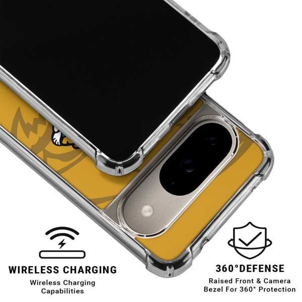 NFL Jacksonville Jaguars Double Vision Google Pixel 10 Clear Case