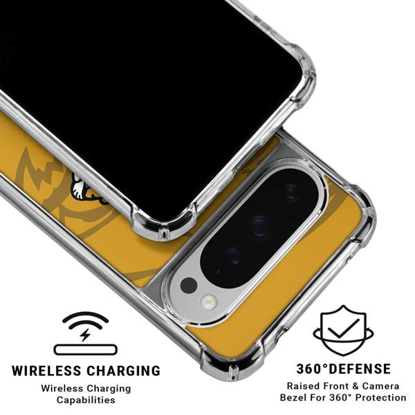 NFL Jacksonville Jaguars Double Vision Google Pixel 10 Pro Clear Case