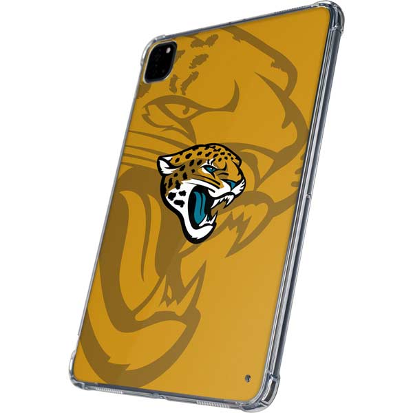 NFL Jacksonville Jaguars Double Vision iPad Pro 11in (2024) Clear Case
