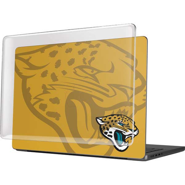 NFL Jacksonville Jaguars Double Vision MacBook Pro 14in (2021-24) Case plus Skin