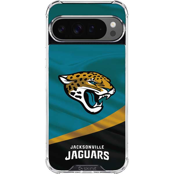 NFL Jacksonville Jaguars Google Pixel 10 Pro Clear Case