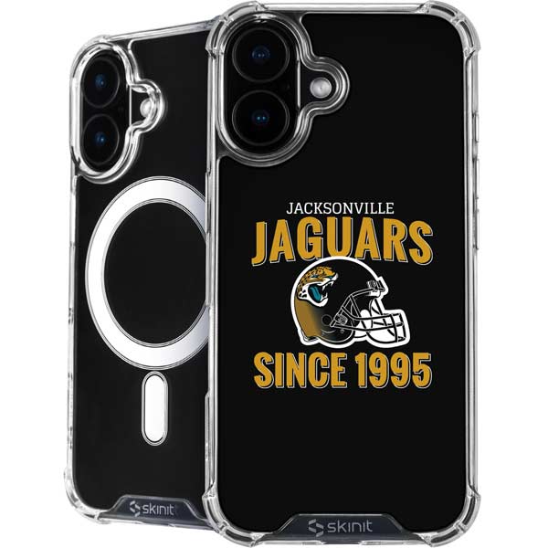 NFL Jacksonville Jaguars Helmet iPhone 17 MagSafe Case