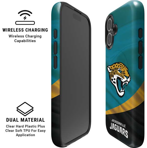 NFL Jacksonville Jaguars iPhone 16 Magsafe Impact Case