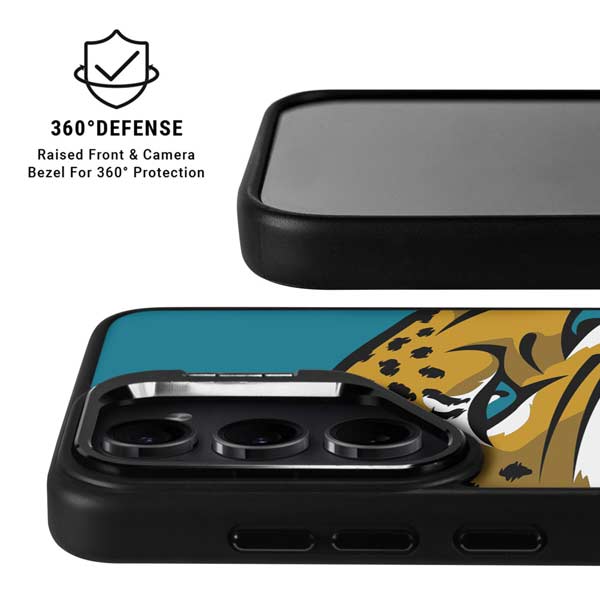 NFL Jacksonville Jaguars Large Logo Galaxy S26 Plus Kickstand Case