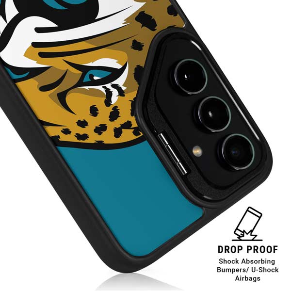 NFL Jacksonville Jaguars Large Logo Galaxy S26 Plus Kickstand Case