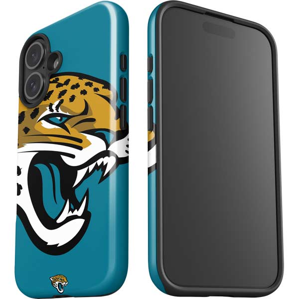 NFL Jacksonville Jaguars Large Logo iPhone 17 Impact Case