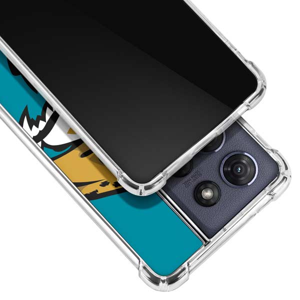 NFL Jacksonville Jaguars Large Logo Moto G 5G (2025) Clear Case