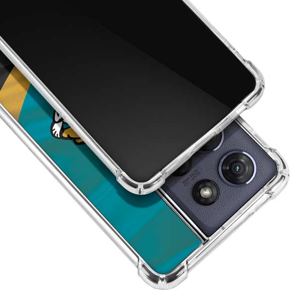 NFL Jacksonville Jaguars Moto G 5G (2025) Clear Case