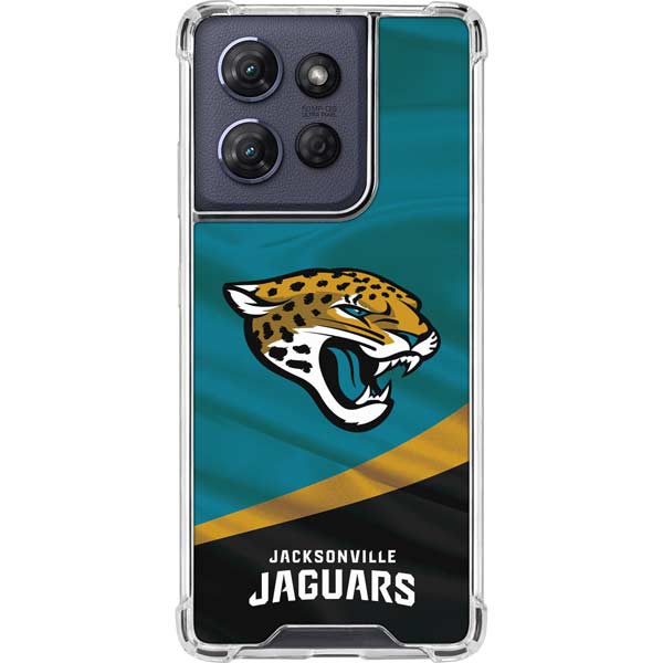 NFL Jacksonville Jaguars Moto G Power 5G (2025) Clear Case