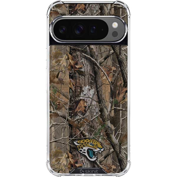 NFL Jacksonville Jaguars Realtree AP Camo Google Pixel 10 Pro XL Clear Case