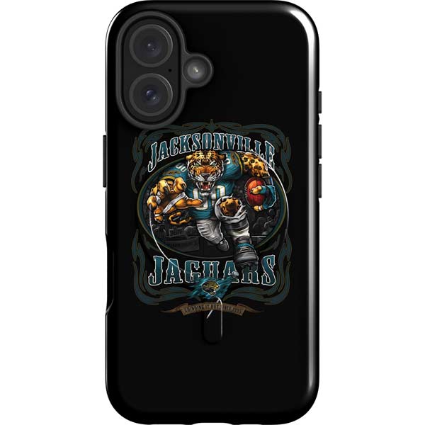 Liquid Blue NFL Jacksonville Jaguars Running Back iPhone 16 Magsafe Impact Case