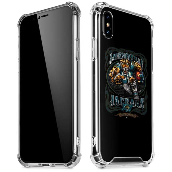 Liquid Blue NFL Jacksonville Jaguars Running Back iPhone X/XS Clear Case