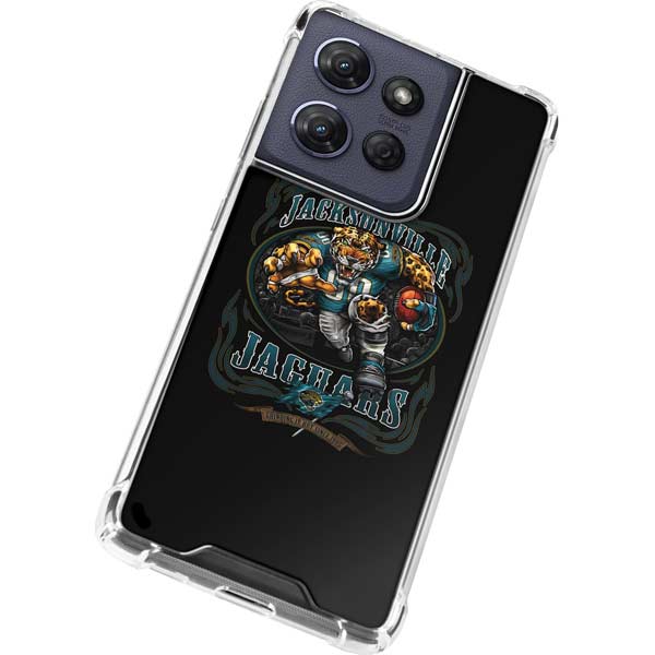 Liquid Blue NFL Jacksonville Jaguars Running Back Moto G Power 5G (2025) Clear Case