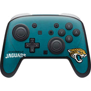 NFL Jacksonville Jaguars Teal Distressed Nintendo Switch 2 (2025) Pro Controller Skin