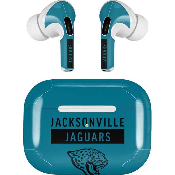 NFL Jacksonville Jaguars Teal Performance Series AirPods Skins